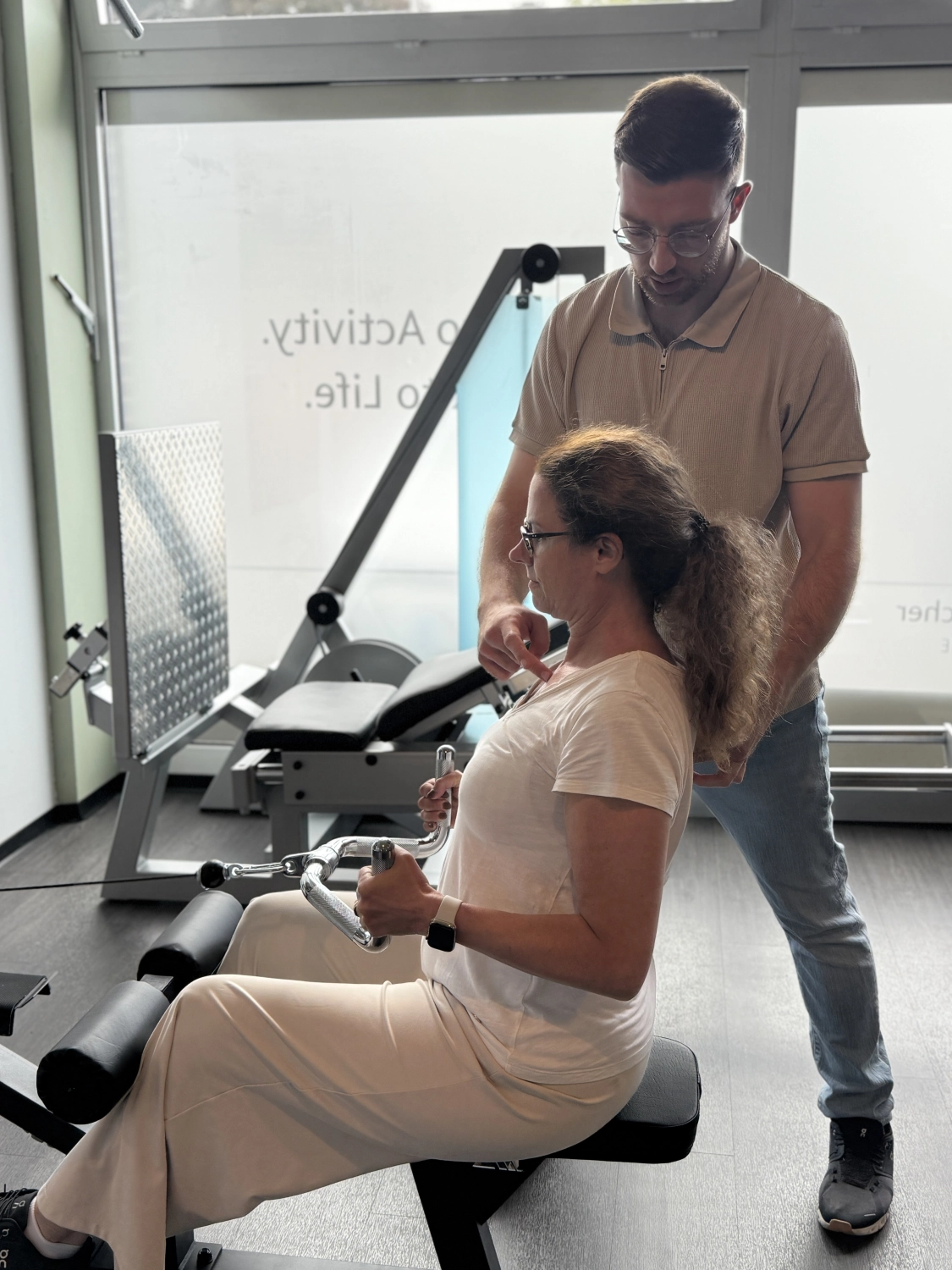 React Heinsberg, Physiotherapie Heinsberg, Physiotherapeut Heinsberg, Osteopathie Heinsberg, Chinesische Physiotherapeutin, Re.act